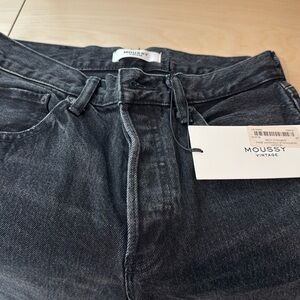 Moussy Vintage black denim jeans size 26